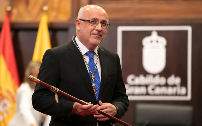 Antonio Morales Méndez, presidente del Cabildo de Gran Canaria