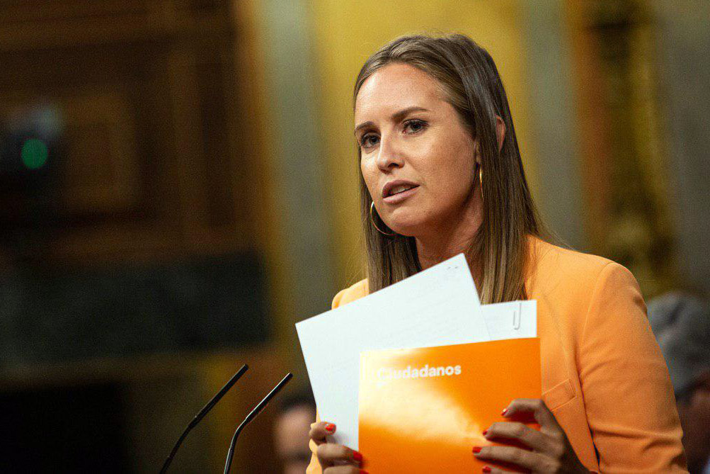 Melisa Rodríguez, diputada de Ciudadanos (Cs) por la provincia de Santa Cruz de Tenerife y portavoz adjunta del Grupo Parlamentario Ciudadanos (GPCs)