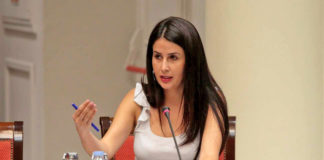 Melodie Mendoza, diputada de Agrupación Socialista Gomera (ASG) en el Parlamento de Canarias