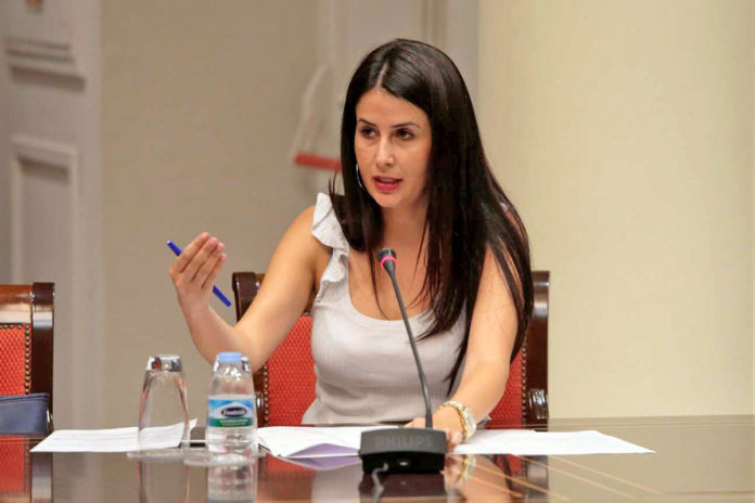 Melodie Mendoza, diputada de Agrupación Socialista Gomera (ASG) en el Parlamento de Canarias