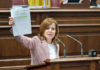 Teresa Cruz Oval, , consejera de Sanidad del Gobierno de Canarias./ Cedida