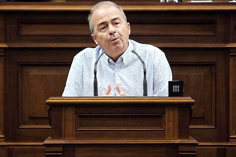 Francisco Déniz, diputado del Grupo Parlamentario Sí Podemos Canarias