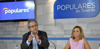 Ana Zurita y Antonio Alarcó , Diputada y Senador por el PP de Canarias. Cedida. NOTICIAS 8 ISLAS