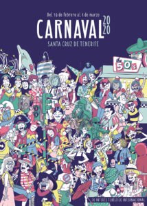 Cartel Carnaval de Santa Cruz de Tenerife 2020. Cedida. NOTICIAS 8 ISLAS
