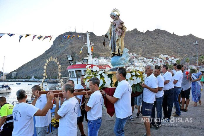 Embarcación Virgen del Carmen en Valleseco. NOTICIAS 8 ISLAS