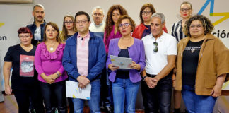 Los integrantes del manifiesto de Coalición Canaria Tenerife. Cedida. NOTICIAS 8 ISLAS.