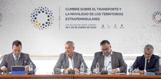 Mesa técnica de la Cumbre sobre el Transporte y la Movilidad de los Territorios Extrapeninsulares./ Cedida.