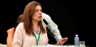 Carmen Hernández, vicepresidenta primera de Nueva Canarias. Cedida. NOTICIAS 8 ISLAS.