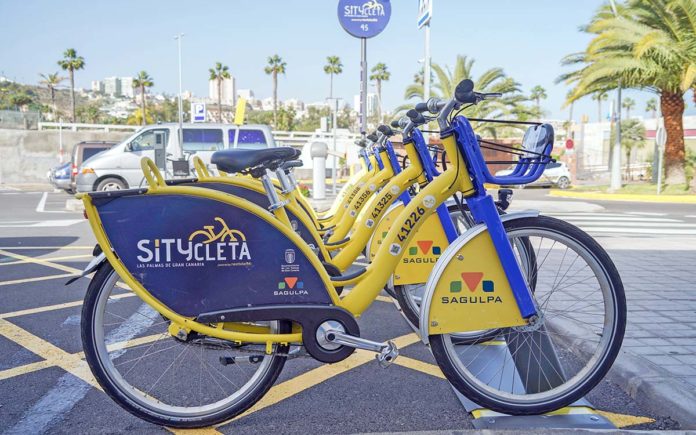 Sítycleta, sistema de transporte público en bicicleta compartida. Cedida. NOTICIAS 8 ISLAS.
