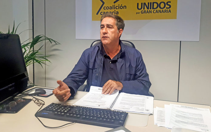Francis Candil. portavoz del grupo municipal de Coalición Canaria-Unidos por Gran Canaria. Cedida. NOTICIAS 8 ISLAS.