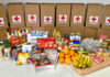 Alimentos donados a Cruz Roja. Cedida. NOTICIAS 8 ISLAS.