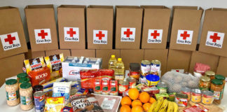 Alimentos donados a Cruz Roja. Cedida. NOTICIAS 8 ISLAS.