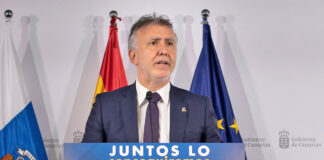 Rueda de prensa ofrecida hoy 3 de mayo por el presidente Torres. EFE/ Quique Curbelo