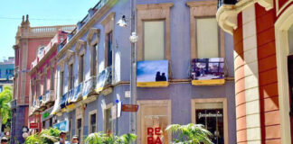 “Desde mi balcón”, muestra fotográfica expuesta en la Calle Castillo. Cedida. NOTICIAS 8 ISLAS.