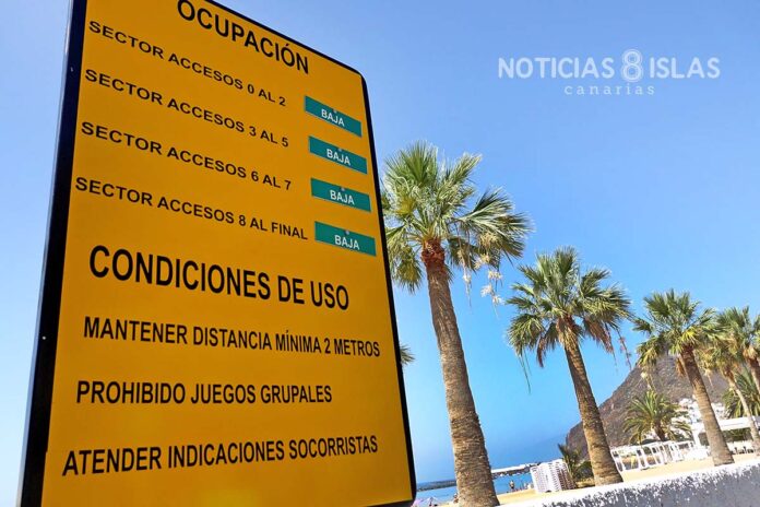 Playa de Las Teresitas, S/C. de Tenerife. Trino Garriga. NOTICIAS 8 ISLAS.