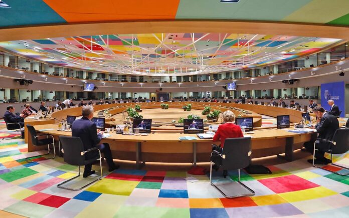 Reunión del Consejo Europeo./ Pool Consejo Europeo.