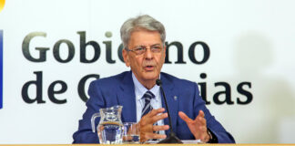 Julio Pérez, portavoz del Gobierno de Canarias. Cedida. NOTICIAS 8 ISLAS.