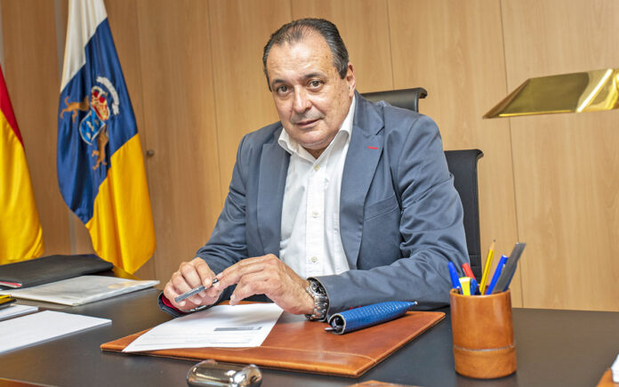 Blas Trujillo, consejero de Sanidad del Gobierno de Canarias./ Cedida.