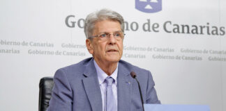 Julio Pérez, portavoz del Ejecutivo canario./ Cedida.