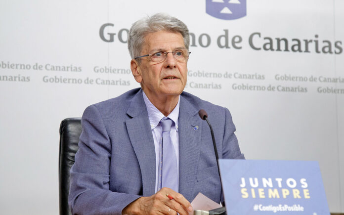 Julio Pérez, portavoz del Ejecutivo canario./ Cedida.