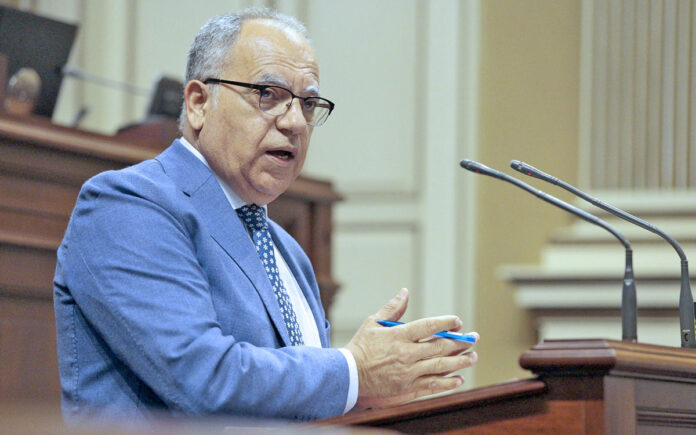 Casimiro Curbelo, portavoz del Grupo Parlamentario Agrupación Socialista Gomera./ Cedida.