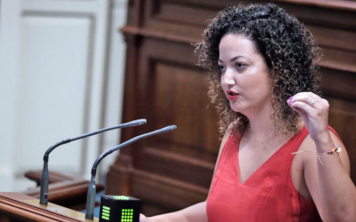 Jana González, diputada del Grupo Nacionalista Canario./ Cedida.