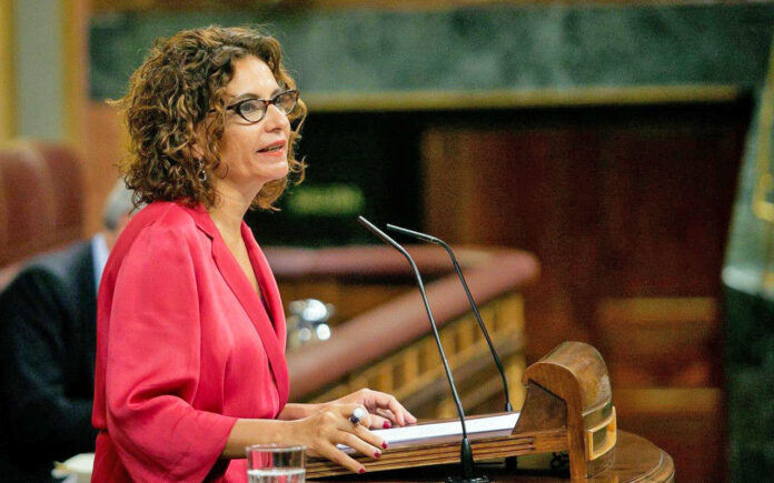 María Jesús Montero, ministra de Hacienda./ Twitter - @Congreso_Es