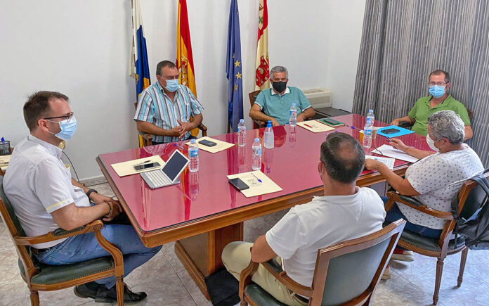 Reunión de los alcaldes de la isla de La Gomera./ Cedida.