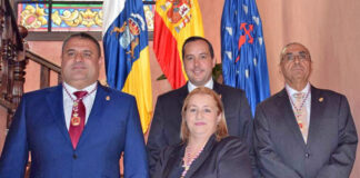 Grupo municipal de CC-PNC de Santiago del Teide./ Cedida.