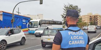 Policía Local de S/C. de Tenerife./ Cedida.
