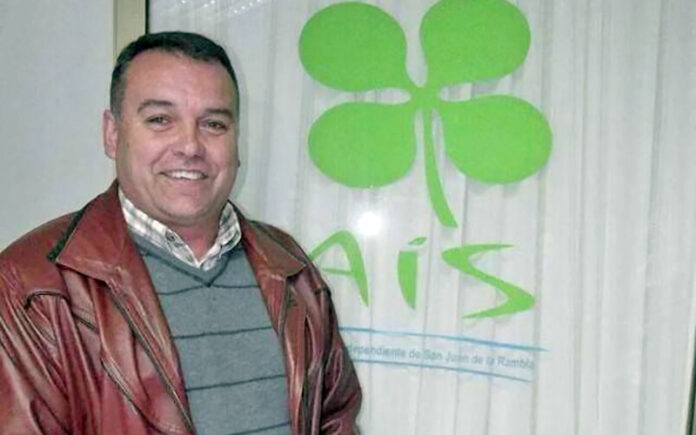 Juan Ramos, portavoz de AIS-CC./ Cedida.
