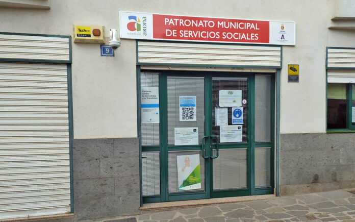 Oficina de Servicios Sociales de Arona./ Cedida.