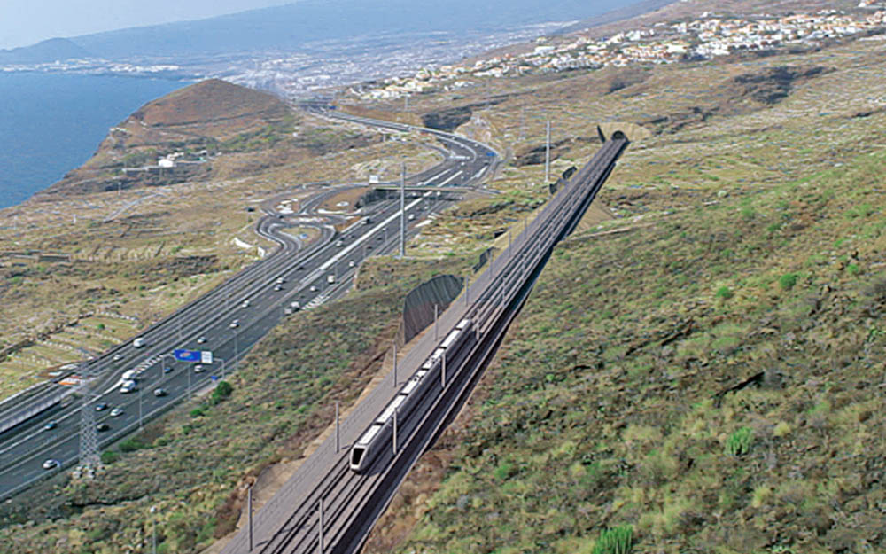 CC-PNC denuncia la reducción del 80% de los fondos estatales para los proyectos ferroviarios de Tenerife