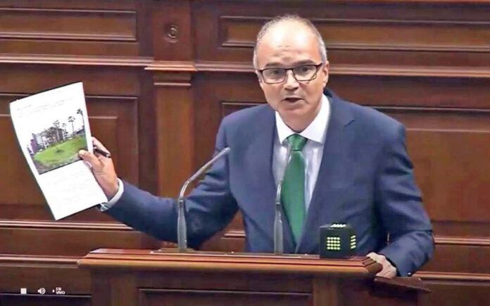 José Alberto Díaz-Estébanez León, diputado nacionalista en el Parlamento de Canarias./ Cedida.