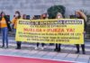 Huelga de los trabajadores temporales públicos en Las Palmas./ Cedida.