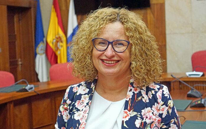 Nieves Hernández, consejera de Acción Social del Cabildo de La Palma./ Cedida.