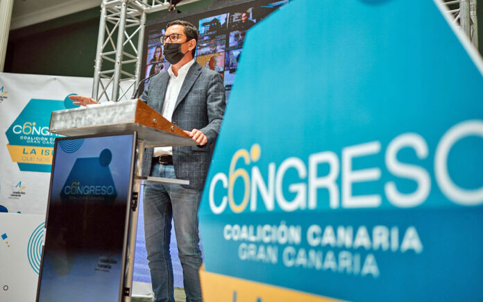 Pablo Rodríguez, secretario general insular de Coalición Canaria en Gran Canaria./ Cedida.