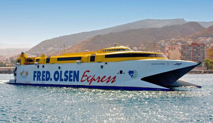 El Bentago Express de Fred Olsen.