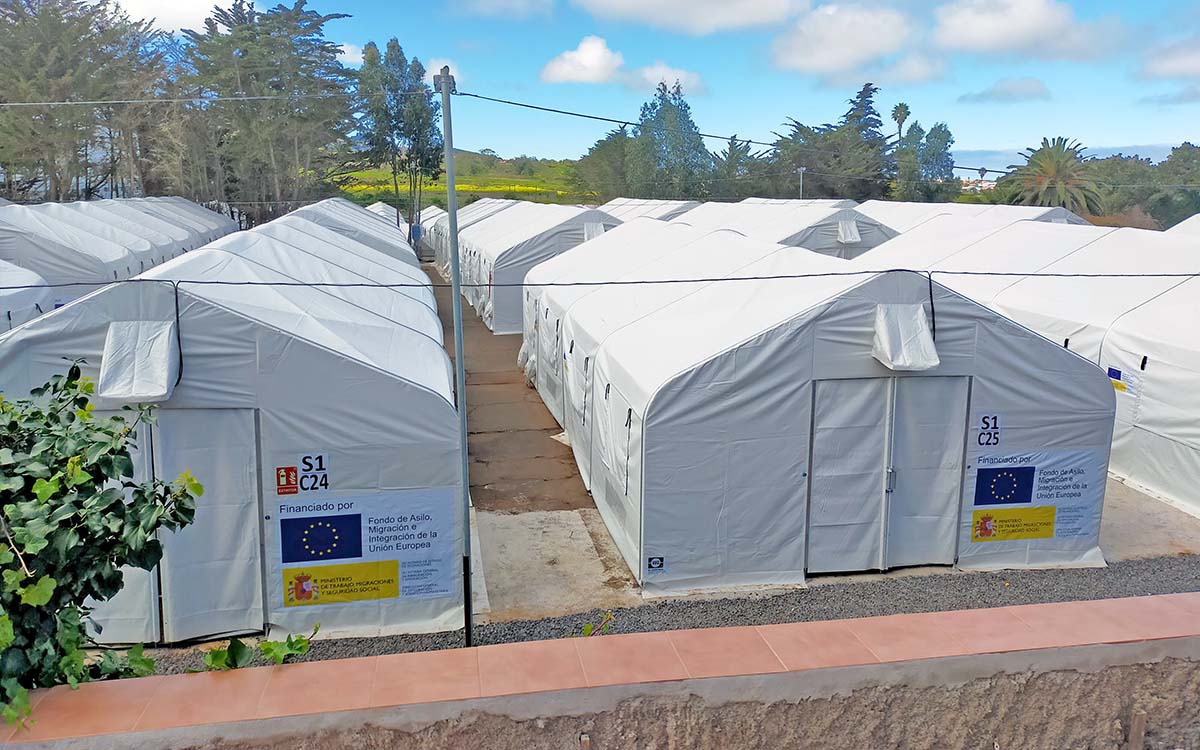 NC de Tenerife exige el cierre de los campamentos de migrantes de Las Raíces y Las Canteras