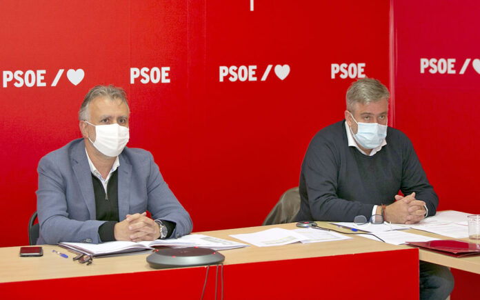 Comisión Ejecutiva regional del PSOE de Canarias, 5 de febrero de 2021./ Cedida.