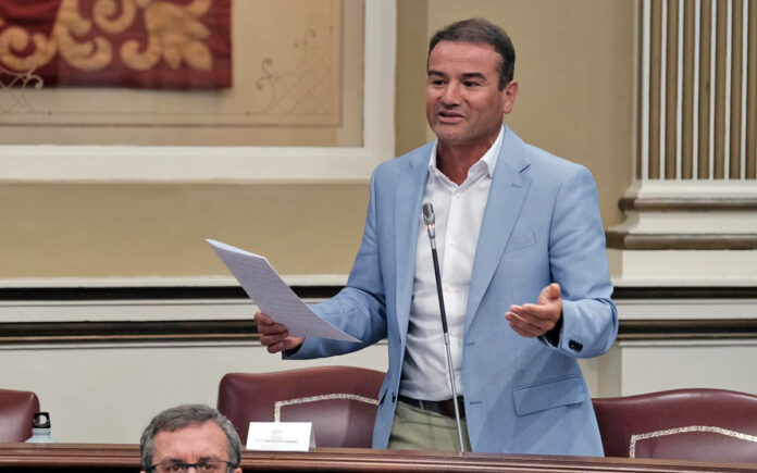 Marcos Hernández, portavoz de Sanidad del Grupo Parlamentario Socialista./ Cedida.