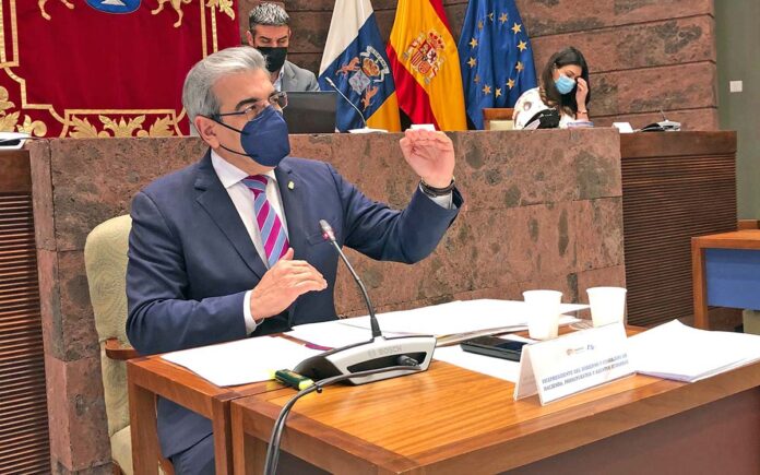 Román Rodríguez, vicepresidente del Gobierno y consejero de Hacienda, Presupuestos y Asuntos Europeos./ Cedida.
