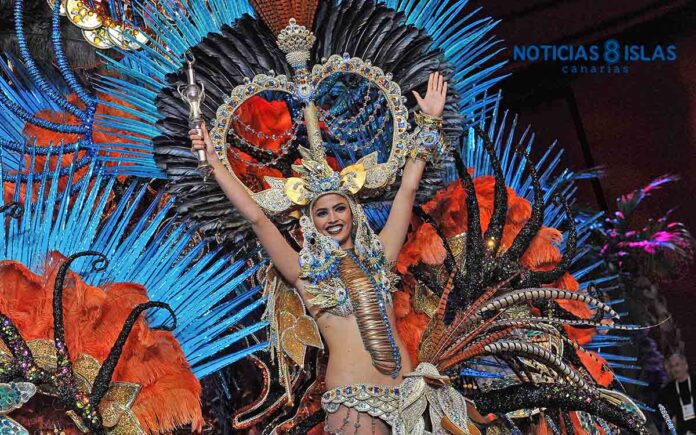 La reina del Carnaval de 2014./ ©Manuel Expósito.