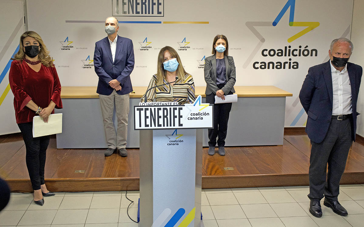 Los diputados de CC-PNC por Tenerife denuncian que la incapacidad del cuatripartito frena el desarrollo de la isla