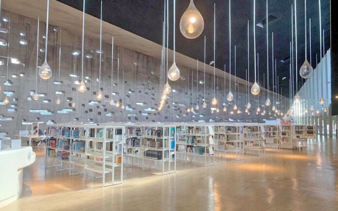 Sala de lectura, Biblioteca Municipal Central de Santa Cruz de Tenerife./ Cedida.