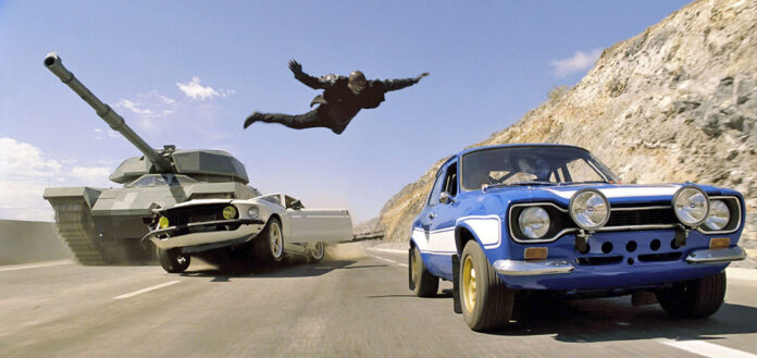 Rodaje de ‘Fast & Furious 6’, fotografía cedida por cortesía de Universal Pictures.
