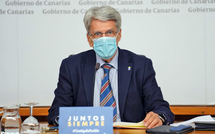Julio Pérez, portavoz del Gobierno de Canarias./ Cedida.