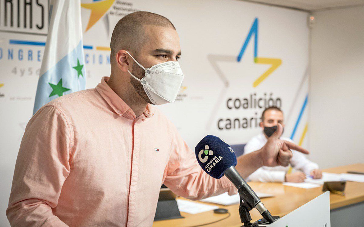 Jesús Machín nuevo secretario general de los Jóvenes Nacionalistas de Canarias