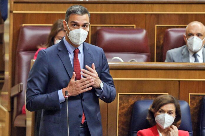 Pedro Sanchez 230621 Pedro Sánchez, presidente del Gobierno de España./ Congreso de los Diputados, Madrid - Miércoles 23 de junio de 2021.