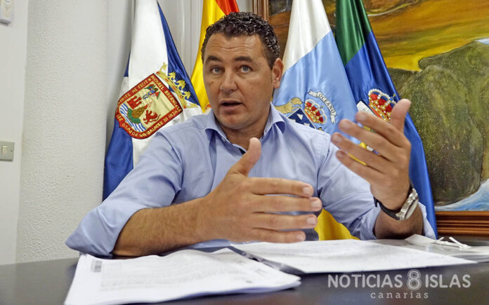 Andrés Martínez, portavoz del Partido Popular en el Ayuntamiento de Arico./ © Manuel Expósito.